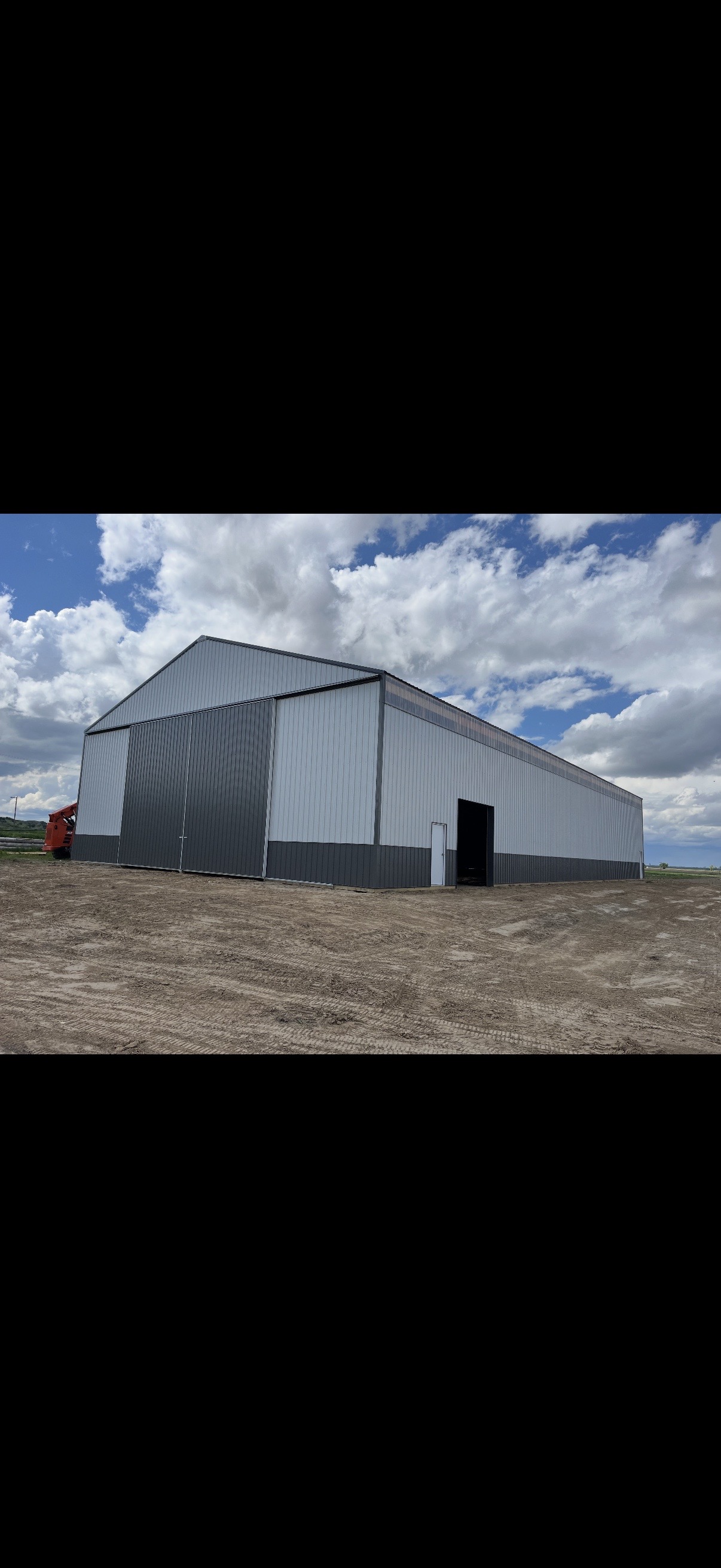 Large metal building project